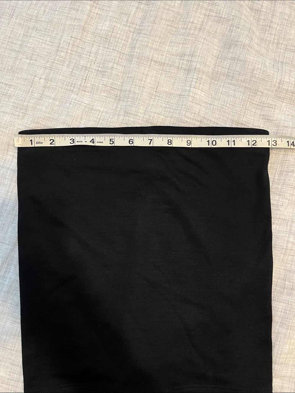 Vincent James black wool tube top - Picture 5 of 7
